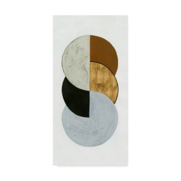 Grace Popp 'Stacked Coins I' Canvas Art, 16x32, Trademark Fine Art, Mfr#: WAG07331-C1632GG